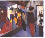 August Macke Fashion Store oil painting